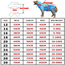 Load image into Gallery viewer, Pet Small Large Dog Raincoat Waterproof Clothes For Big Dogs Jumpsuit Rain Coat Hooded Overalls Cloak Labrador Golden Retriever