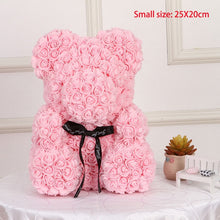 Load image into Gallery viewer, 2019 new 25/40cm with Heart Big Red Teddi Bear Rose Flower Artificial Decoration Christmas Gifts for Women Valentines Gift