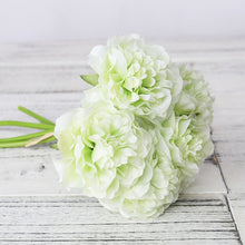 Load image into Gallery viewer, 1 Bouquet 5 Heads Artificial Silk Peony Flowers High Quality Fake Flowers Hydrangea for Home Wedding Party Valentines day Decor