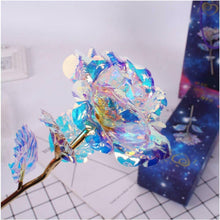 Load image into Gallery viewer, New Romantic Galaxy Rose with Love Base Stand Gift For Friends Valentines Birthdays Wedding Anniversary