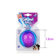Load image into Gallery viewer, HOOPET Pet Dog Puppy Squeaky Chew Toy Sound Pure Natural Non-toxic Rubber Outdoor Play Small Big Dog Funny Ball
