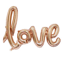 Load image into Gallery viewer, High Quality LOVE Letter Foil Balloon Anniversary Wedding Valentines Birthday Party Decoration Champagne Cup Photo Booth Props